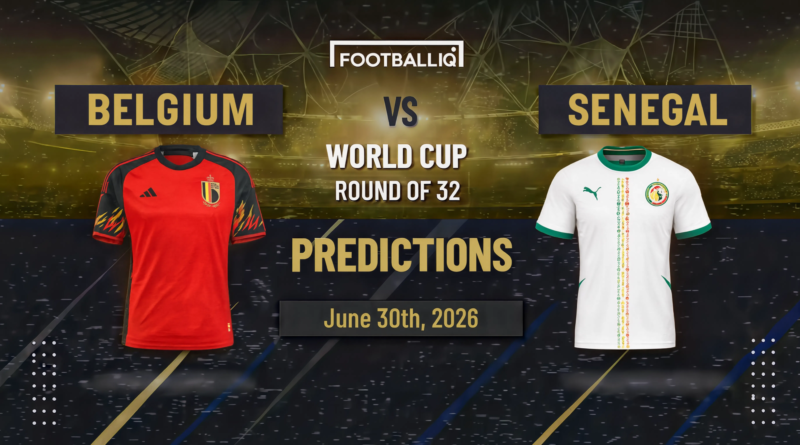 Belgium vs Senegal Prediction: Can the Red Devils Reach the Round of 16?