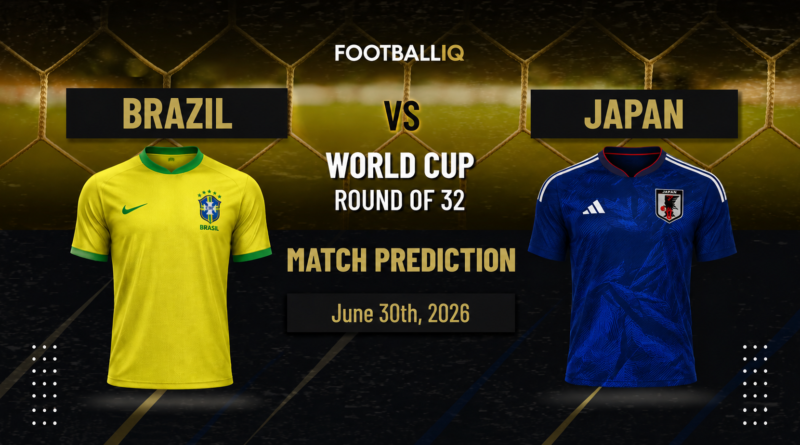 Brazil vs Japan Prediction: Can Japan Shock the Five-Time World Champions?