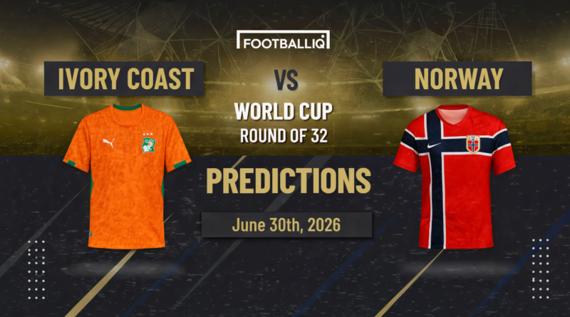 Ivory Coast vs Norway Prediction: Can the Elephants Continue Their World Cup Dream?