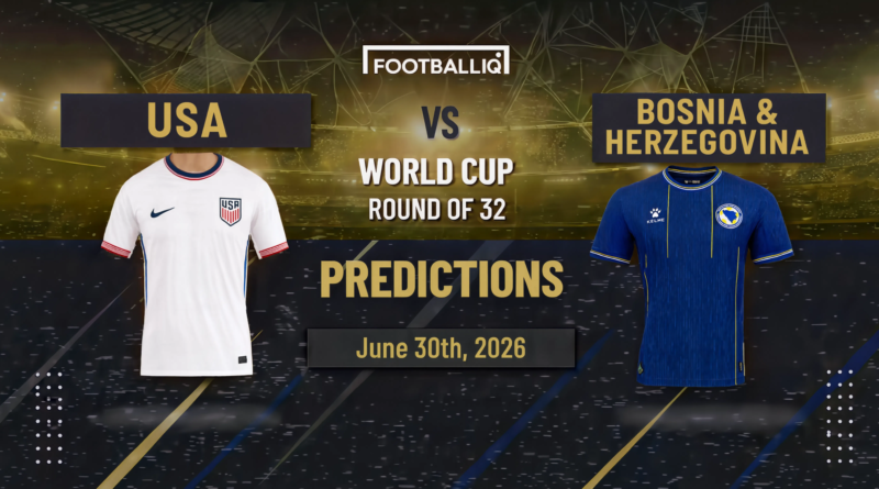 USA vs Bosnia Prediction: Can the USMNT Continue Their World Cup Dream?