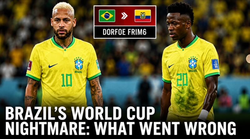 Brazil World Cup Nightmare: What Went Wrong and How the Seleção Can Recover