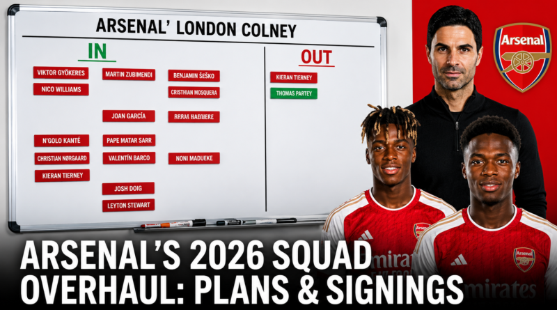 Arsenal Summer 2026 Transfer: Can Arteta Build a Premier League-Winning Squad?