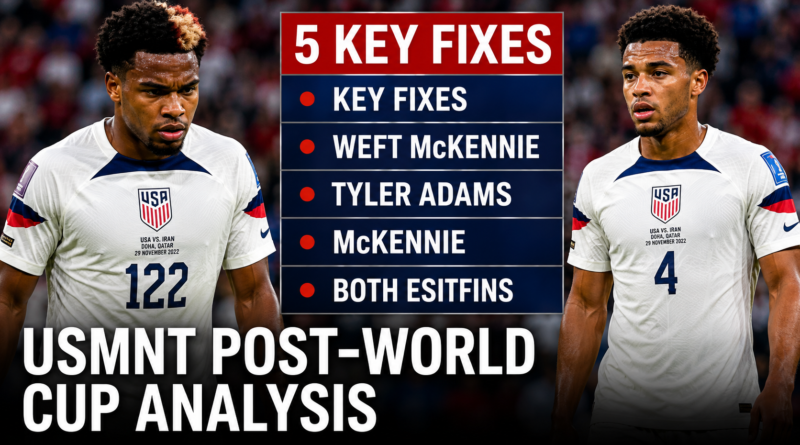 USMNT World Cup Exit Fixes: 5 Changes Needed to Build a Stronger Future