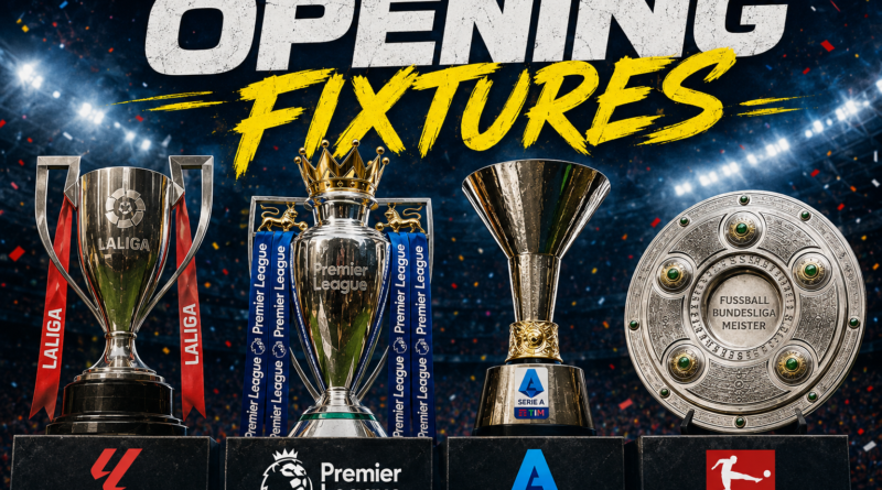 Football Leagues Opening Weekend Fixtures You Shouldn’t Miss Football Leagues Opening Weekend Fixtures You Shouldn’t Miss
