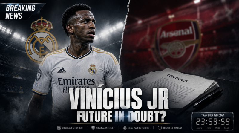 Vinícius Jr Future in Doubt? Real Madrid Contract Talks Live