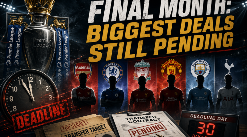 Premier League Transfer Window: Biggest Deals Still Pending