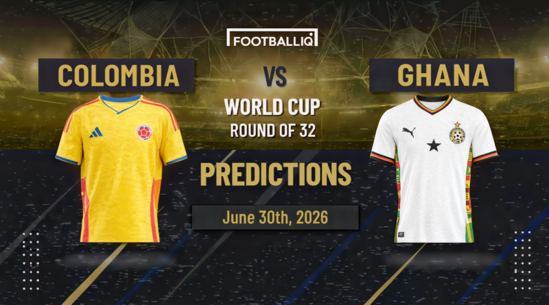 Colombia vs Ghana Prediction: Can Los Cafeteros Reach the Round of 16?