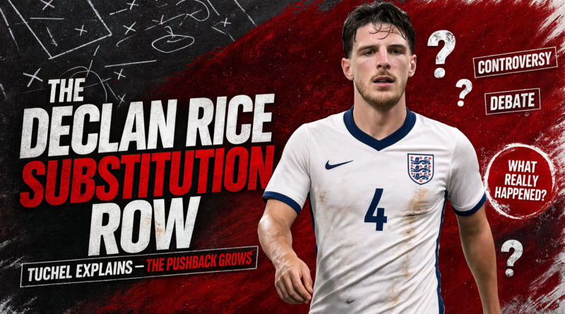 Declan Rice Substitution Sparks Debate After England Beat Norway
