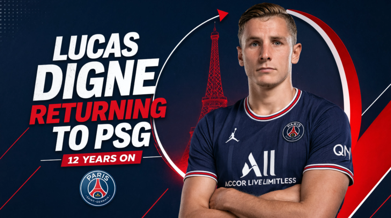 Lucas Digne Set for Emotional Return to Paris Saint-Germain
