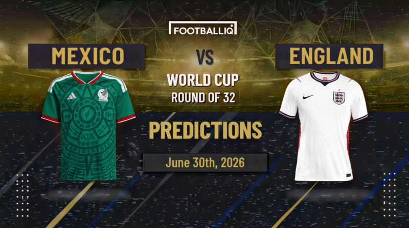 Mexico vs England Prediction: FIFA World Cup 2026 Round of 16 Preview