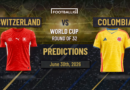 Switzerland vs Colombia Prediction: FIFA World Cup 2026 Round of 16 Preview