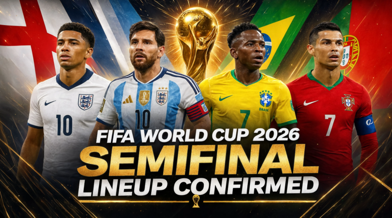 FIFA World Cup 2026 Semi-Finals Confirmed: Four Giants, Two Matches, One Dream