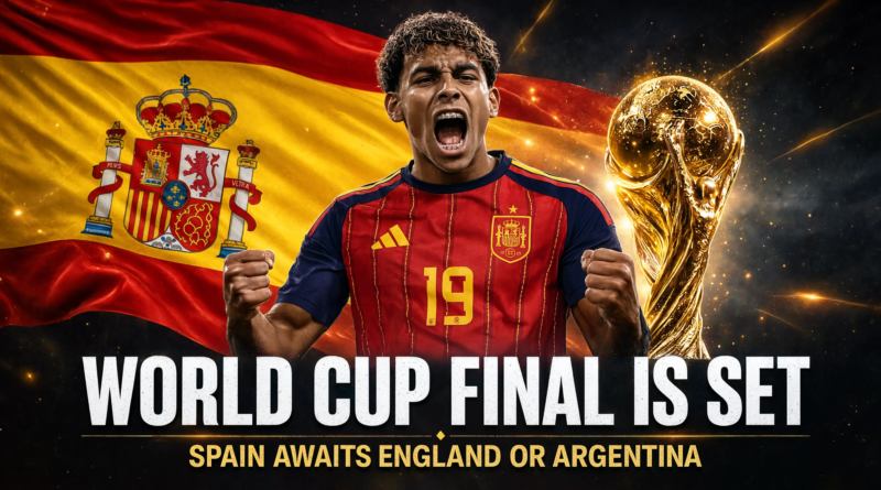World Cup Final Set as Spain Awaits England or Argentina Clash