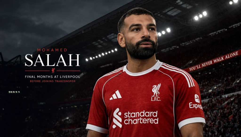 Mohamed Salah during his final months at Liverpool before joining Trabzonspor.